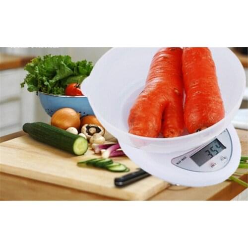 Wholesale 300pcs/lot 5kg Digital Food Diet Postal Scale balance