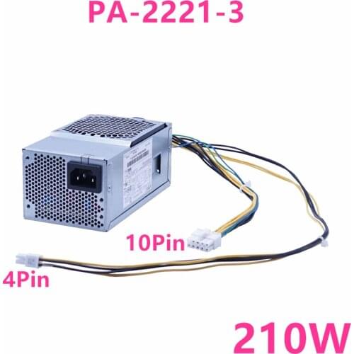 Original New PSU For Lenovo E74S E75S e700 H3060 G5060 F5060 D5060 M310 M410 M610 M90 M4600s m700 210W Power Supply PA-2221-3