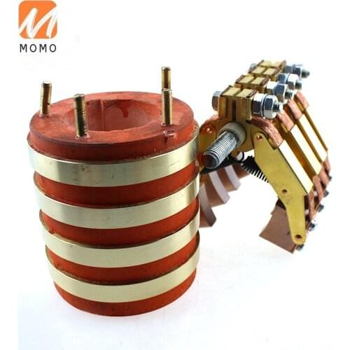 Hole 50mm 4 Ring Traditional Carbon Brush through Hole Sliding Seat