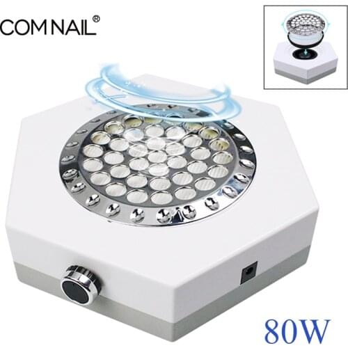 80W Nail Dust Collector 4000RPM Strong Suction Fan Nail Master Use Nail Vacuum Cleaner With Filter Nail Art Tools for Manicure