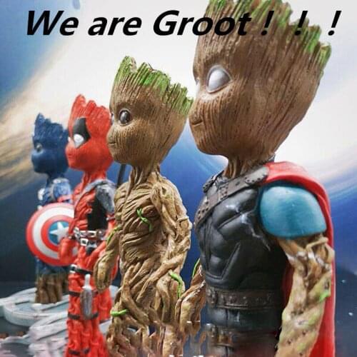 Marvel Legends Series The Aveng Groot cos Thor Captain America Deadpool Hulk Action Figure Model Toys Gift for Children