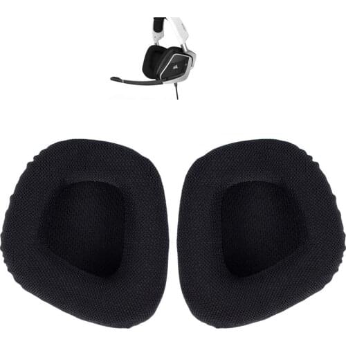 Replacement Ear Pad Cushion Muffs Mesh Fabric Earpads Cover Parts For Corsair Void PRO RGB Wired Wireless Gaming Headset