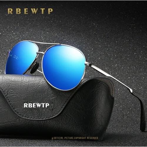 RBEWTP Unisex Retro Vintage Mens Sunglasses Polarized Driving Sun Glasses oculos Male Eyewear Accessories For Men/women 0971