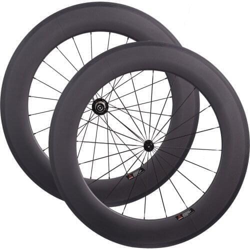 88x25mm U shape Super light Ceramic Bearing Hub Powerway R13 Road Bicycle Carbon Wheelset Full Carbon Wheels 3K UD matte glossy