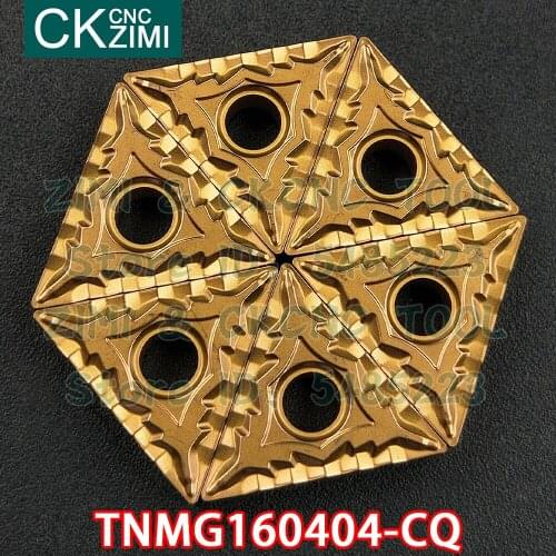 TNMG160404-CQ TNMG 160404 CQ carbide insert External turning inserts tool CNC mechanical Metal lathe wood Cutting tool for steel