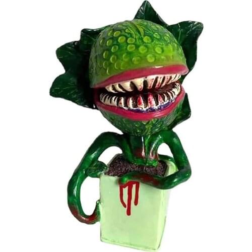 Horrible Carnivorous Plant Garden Statue Whimsical Corpse Flower Halloween Decoration For Indoor Outdoor