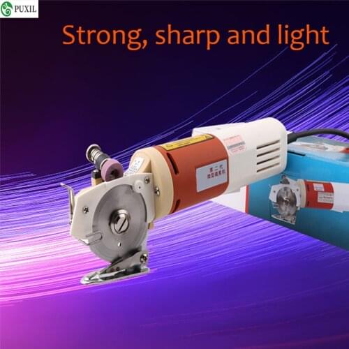 65mm Blade Electric Cloth Cutter Fabric Round Knife Cutting Machine YJ-65 Handheld Electric Cloth Cutter Machine 220V 1PC