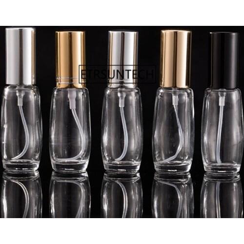 10ml Transparent Glass Perfume Bottle Portable Travel Perfume Atomizer Spray Bottle Cosmetic Container F2092