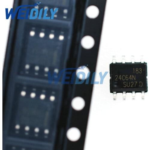 10PCS/Lot 24C64 AT24C64 24c64 SMD Chip Memory SOP-8 Wholesale Electronic New