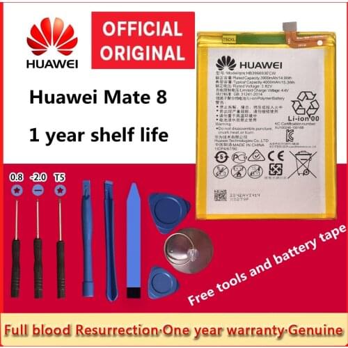 100% Original Backup for Huawei Mate 8 Battery HB396693ECW for Huawei Mate 8 Smart Mobile Phone + +Tracking Number