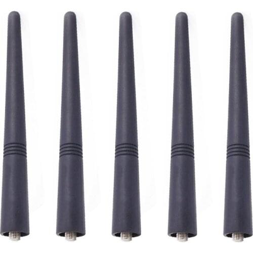 5PCS VHF 136-174Mhz Length Moto Style Antenna for Motorola GP338 GP328 GP88 GP88S GP340 GP300 GP2000 Two Way Radio Walkie Talki