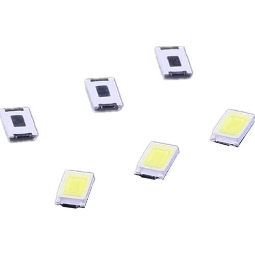 5730 LED chip SMD 3v High power bead Light 0.5W white 6000k warm white 3000k 40 45 50 55 60 65 70lm Free shipping 1000pcs