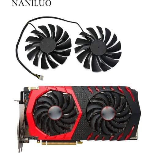 95 мм PLD10010B12HH PLD10010S12HH кулер вентилятор для MSI Radeon R9 380 Armor 2X GTX 1060 1070 1080 TI RX 470 570 RX580 игровая