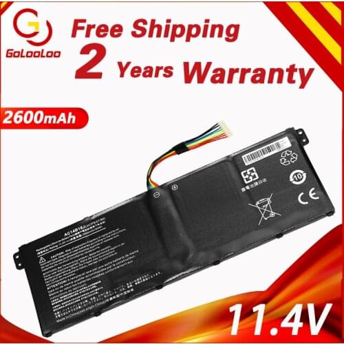 AC14B18J AC14B13J Laptop Battery for Acer Aspire ES1-511 ES1-512 V3-111P CB3-531 311 TravelMate B115 B116 MS2394