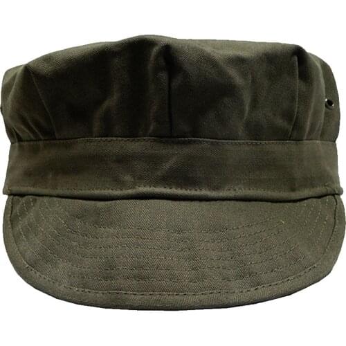 American Pacific HBT Cap Military Green Camo Octagonal Cap Retro WW2 US Army Marine Crops Sports Cap Male Vintage Cap Hat Cap