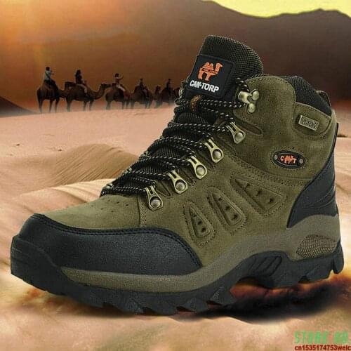 Hot Sale Classic Pro-Mountain Ankle Hiking Boots For Men & Women,Couple Outdoor Sports Trekking Shoes ,Walking Training Footwear