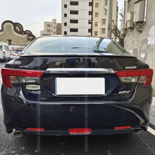 CEYUSOT For CAR Trunk NEW Spoiler Accessories Toyota Mark X GS Reiz PU Material Rear Lip WING Tail Refit Body Kit V STYLE 2010