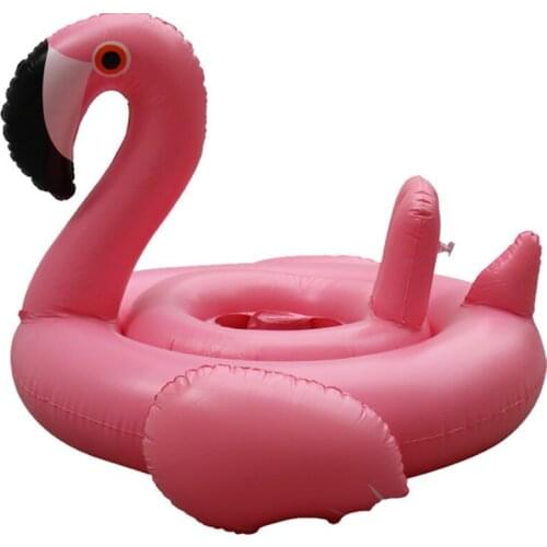 Baby Swimming Ring with Sunshade Pool Float Goose Inflatable Swimming Circle Baby Seat Swim Pool Toys Summer Party