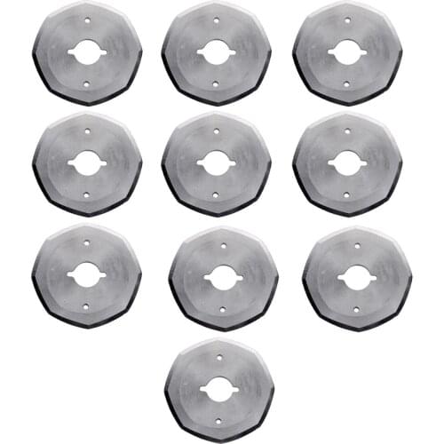 10PCS 70mm Alloy Steel Electric Machine Saw Cutting Cloth Textile Cutter Fabric For YJ-70A Cutting Machine Electric Scissors