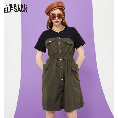 Короткие летние платья ELF SACK China At AliExpress