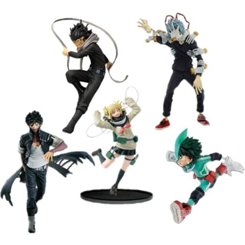 NEW Anime My Hero Academia Shigaraki Tomura Cross Himiko Toga Azawa Shouta dabiPVC Action Figure Toy Colletible Model Doll Gift