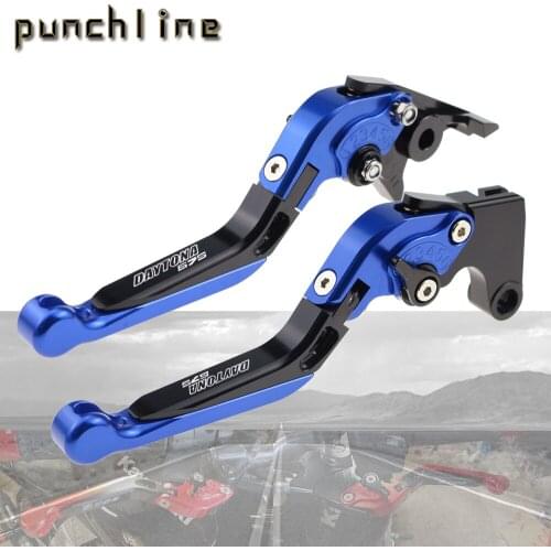 Fit DAYTONA 675 2006-2017 Brake Levers For TRIUMPH DAYTONA675 Folding Extendable Clutch Levers