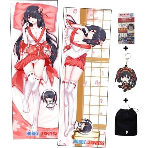 Hobby Express Dakimakura Japanese Otaku Waifu Hugging Body Pillow Cover Tokisaki Kurumi ADP83025