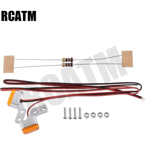 Bottom Contour Light Width LED Light For 1/14 Tamiya RC Truck 3363 56348 56352 Actros Scania R620 56323 R730 DIY Part