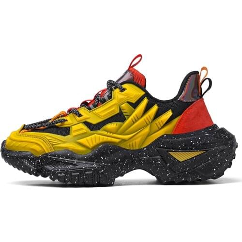 2021 Summer New Street Cool Style Lightweight And Comfortable Texture Clear Non-slip Wear-resistant Thick-soled Sneakers