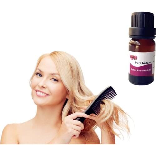 Wholesale Garlic Essential Oil Scalp Hair Care For Dry And Maintenance Hair Nutrition Essential Oil For Hair Straightening