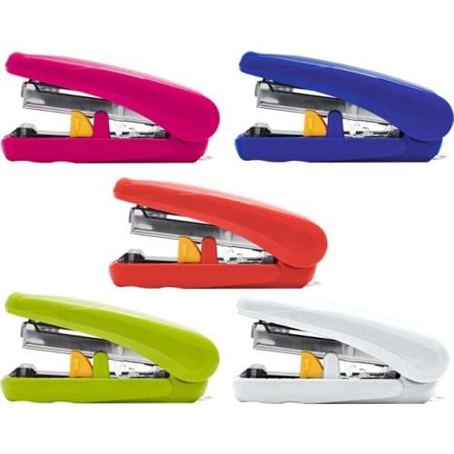 Plus stapler is light Adjustable binding depth mini student can order 20 sheets of paper