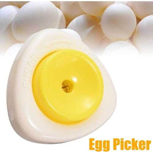 New Kitchen Semi Automatic Egg Piercer Useful Child Kid Egg Dividers Beaters Picker Tool Safety Easy Kitchen Cooking Egg Tool