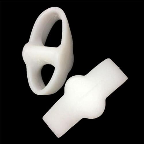 1Pair Silicone Gel Toe Separator Toe Finger Separator Feet Care Braces Supports Tools Pinky Guard Foot Hallux Valgus