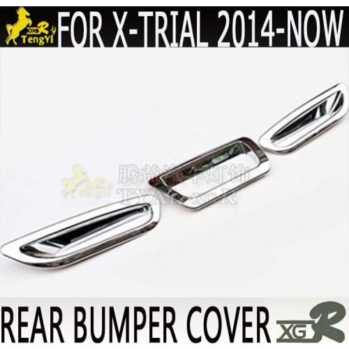Xgr tail lamp cover rear bumper garnish for x-trial 2014 from now accessory
