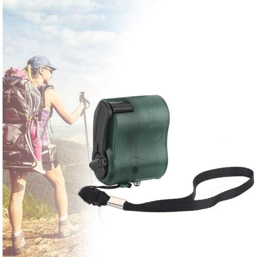 USB Phone Charger Charging Emergency Hand Crank Power Portable For Camping Phone SOS Hiking tools Mobile Outdoor EDC Dynamo Z2H3