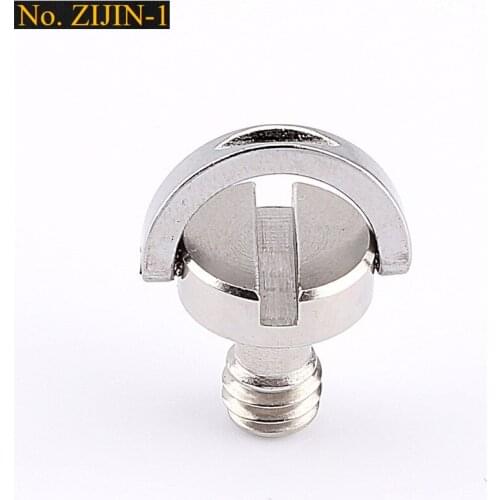 1/4 inch Screw D-Ring For Camera Tripod Monopod Quick Release Plate Baseplate Rig QR Camera Accessories