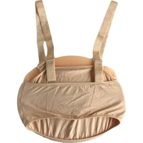 1500g 3~4 months fake baby bump silicone belly hold by cloth cover invisible real