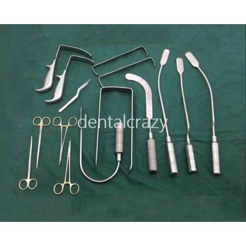 2019 high quality Beauty Mammaplasty Breast augmentation Instrument Kit tool case
