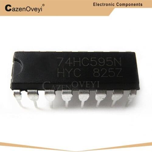5pcs/lot SN74HC595N 74HC595 DIP-16 In Stock