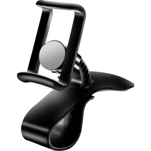 Brand New Car Phone Holder Rotation Adjustable Universal Car Dashboard HUD Phone Holder Stand Bracket Clip Support Mount