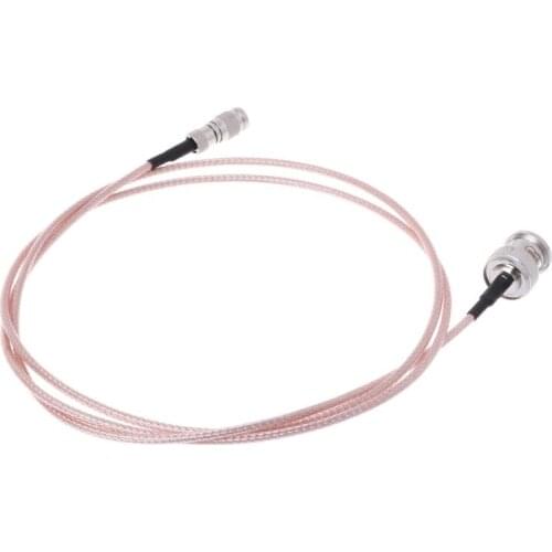 DIN 1.0/2.3 Mini BNC To BNC Male Connector Cable RF RG179 SDI 75ohm For Blackmagic HyperDeck Shuttle T84C