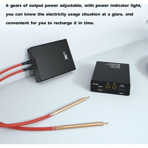 6 Gears Adjustable Mini Spot-Welding Machine Spot Welder Type-C Recharging Interface Recharge Pal for DIY 18650 Lithium Battery