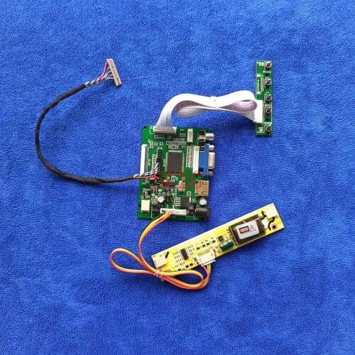 For SVA150XG01TB/SVA150XG02TB/SVA150XG04TB 20-Pin LVDS DIY Kit1024*768 2CCFL VGA AV HDMI-compatible LCD screen controller board