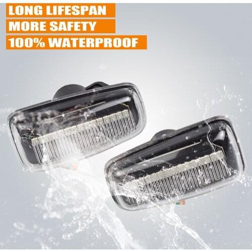 Flowing Turn Signal Led Dynamic Side Marker Side Repeater Light for Peugeot 106 306 406 806 EXPERT 1 2 for Fiat Scudo Ulysse