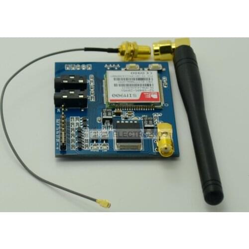 SIM900 GSM/GPRS Minimum System Module W/ Antenna Compatiable with RASPBERRY PI