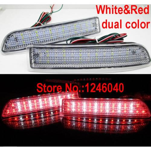 LED Rear bumper reflector light fog light tail brake light stop lamp for Toyota IPSUM Avensis Alphard Gaia Estima RAV4 PREVIA