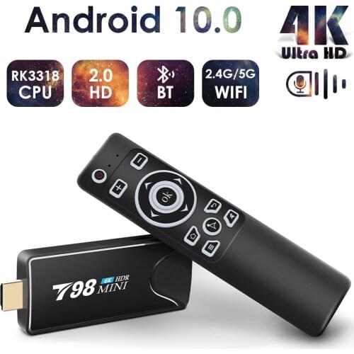 Mini Android Tv Stick Box TV Android 10 4K Android Tv Box Wifi Smart Tv Box Media Player TV Receiver Set Top Box Android 10
