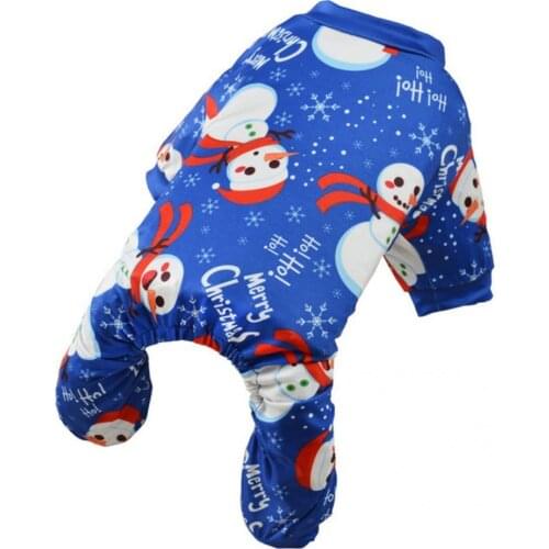 Keep Warmth Soft Texture Cute Dogs Cotton Clothes Costume for Holiday