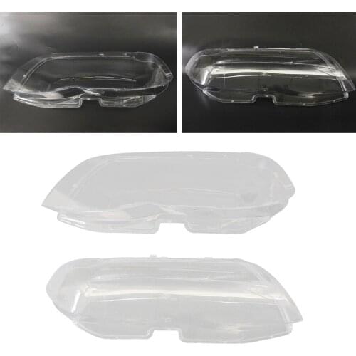 Replacements Front Headlight Clear Lens Cover for BMW X5 E53 4.6 2004-2006
