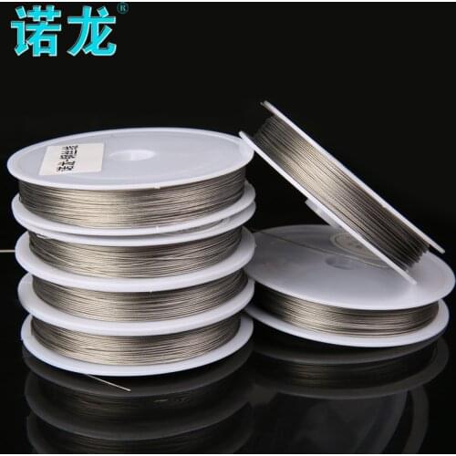 0.5#/0.8#/1.0# Plastic coated steel fishing line super strong fishing line wear-resistant line fishing line for 50M/100M